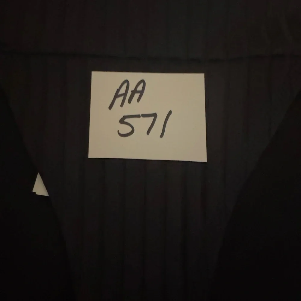 AA-571 Aerie NWT Black Ribbed‎ Lined Summer Swim Bikini Bottoms Size S